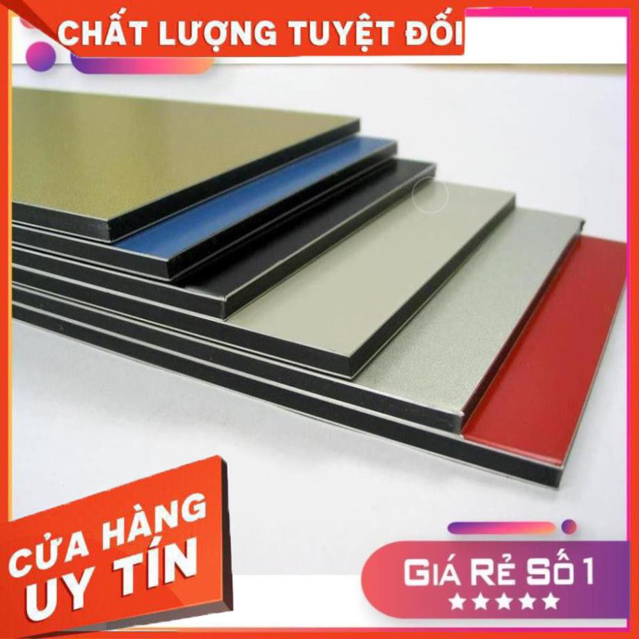 Tấm alu 3 ly khổ vuông20X20, 30X30, 40x40 (làm mô hình, hộp quà, trang trí, ốp tường, dán decal tranh ảnh, cắt chữ....)