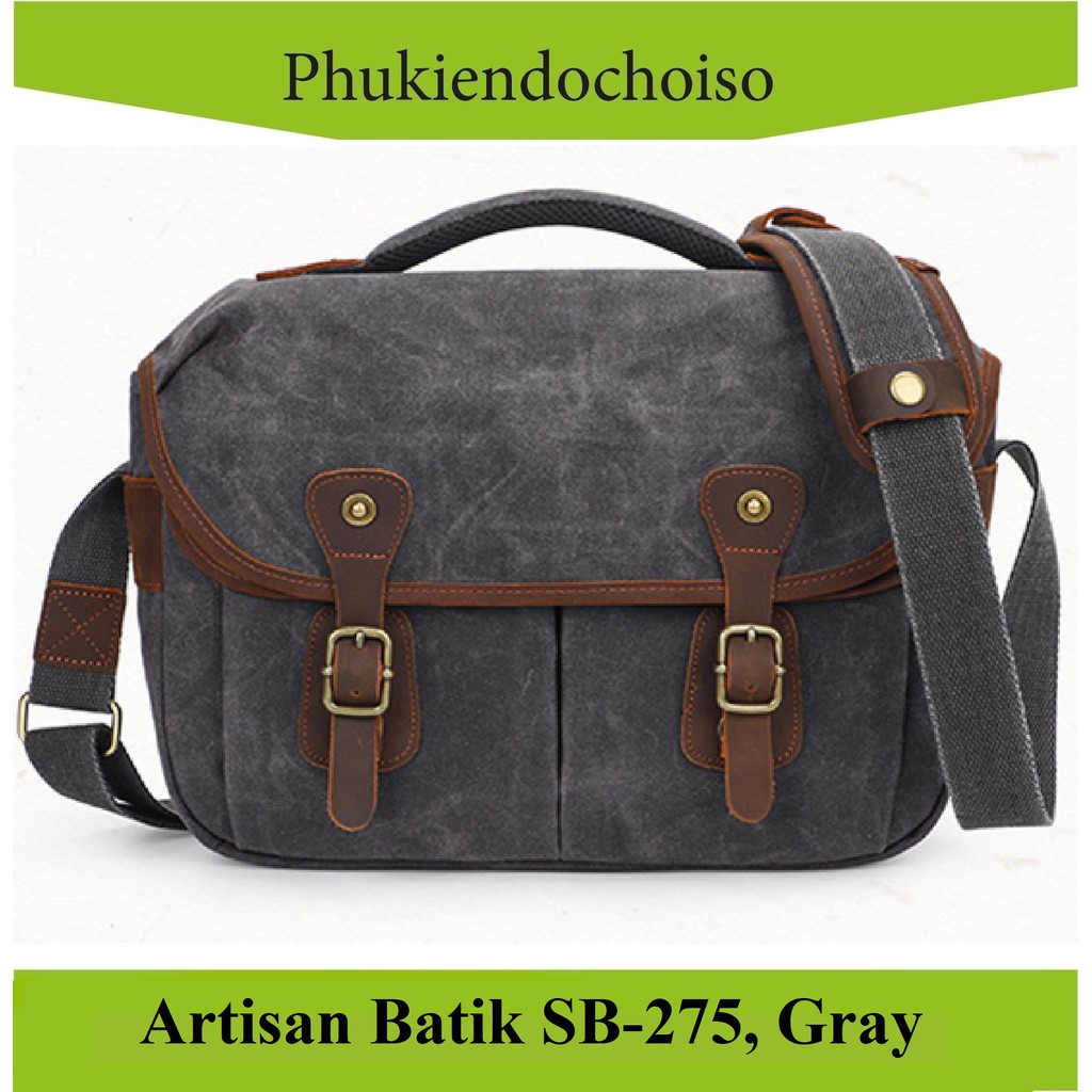 [Mã 159ELSALE hoàn 7% đơn 300K] Túi máy ảnh đeo chéo Artisan Batik SB-275