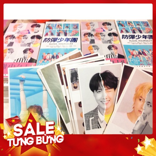 Chuyendokpop Combo postcard Love Yourself Answer BTS CẢM ƠN ĐÃ TIN TƯỞNG ỦNG HỘ