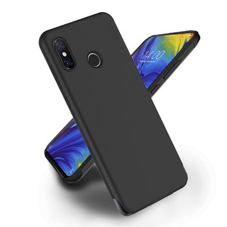 Xiaomi mi mix 3 case matte black silicone soft tpu cover xiaomi mi mix 3 mimix3 phone casing