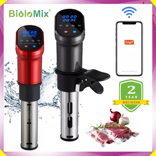 Máy nấu chậm cao cấp sous vide biolomix sv-1900 màn hình led, công suất 1200w - hàng nhập khẩu