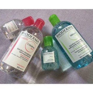 Tẩy trang bioderma pháp 100ml & 500ml