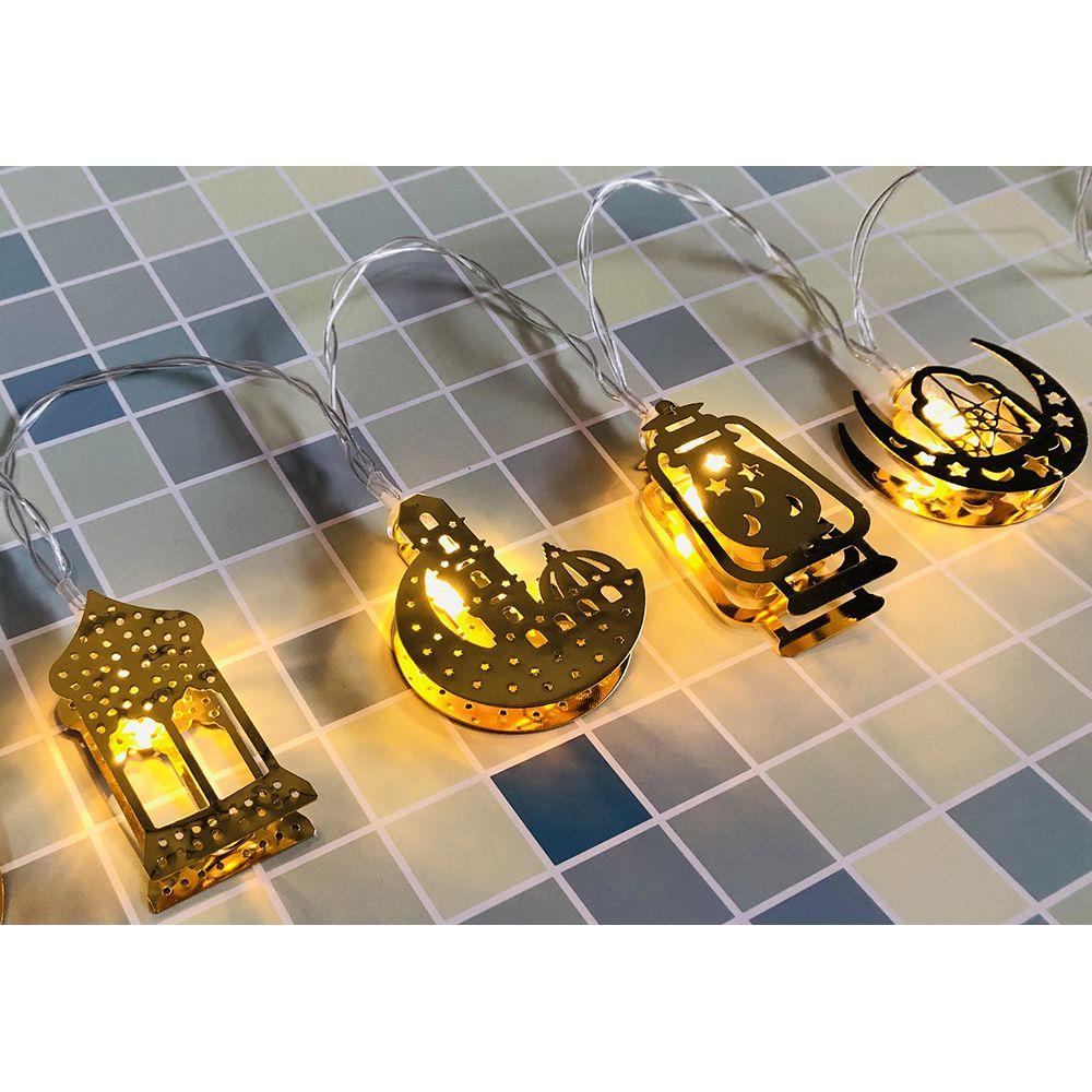 Dây Đèn LED 10 Bóng 1.65m Dùng Trang Trí Nhà Cửa Phong Cách Hồi Giáo