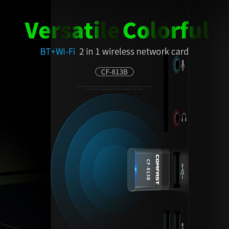 Usb Wifi Wifi Không Dây Comfast Bluetooth 4.2 650mbps Cho Pc