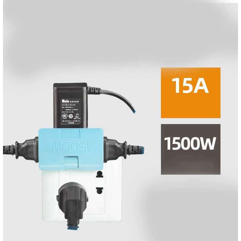Phích Cắm Chia Điện Gấp Gọn chia 3 Ở Đầu Ra Chịu Tải Cao Tự Ngắt Điện Đa Năng Tiện Lợi