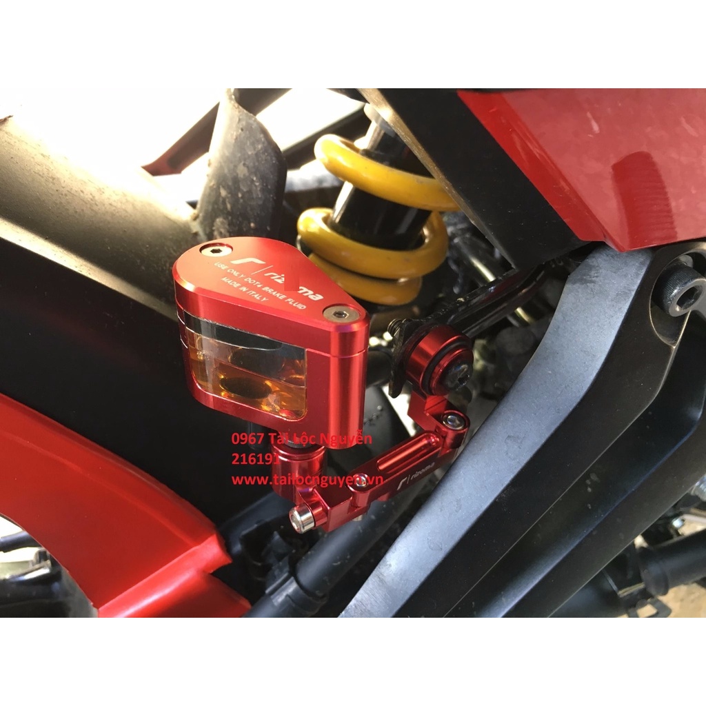 PAT GẮN BÌNH DẦU NHÔM CNC CHO XE MÁY