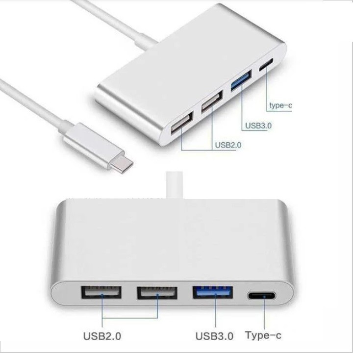 Cáp chuyển đổi USB Type-C to USB Type-C + USB 3.0 + USB 2.0