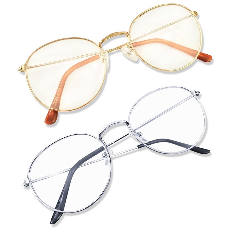 MẮT KÍNH NOBITA THỜI TRANG FORM TRÒN OVAL NGỐ ĐI BIỂN CHỤP ẢNH MẪU ĐẸP TẶNG KÈM HỘP NHỰA