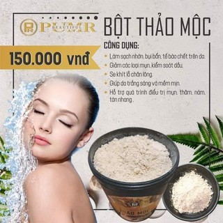 Bột rửa mặt thảo mộc Pumr