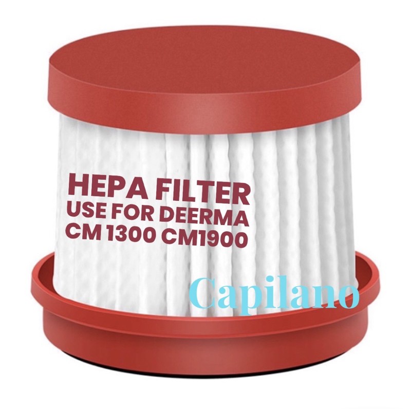 Lõi lọc / Bộ lọc Hepa filter. Phụ kiện thay thế máy hút bụi DEERMA CM1300/CM1900 hút bụi nệm, ga, sofa, ôtô