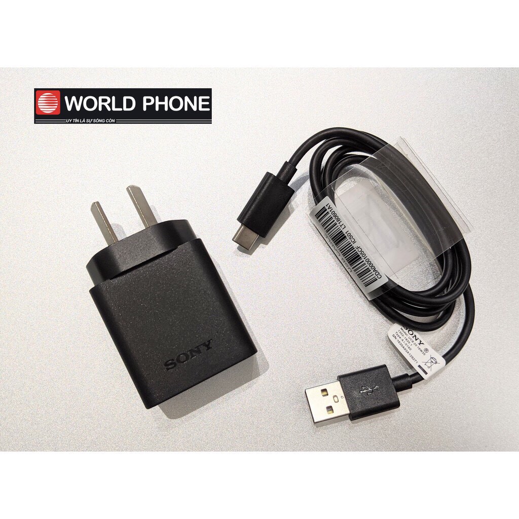 Củ sạc nhanh SONY UCH12( Quick Charge 3.0) chính hãng, sạc nhanh Sony, Cáp