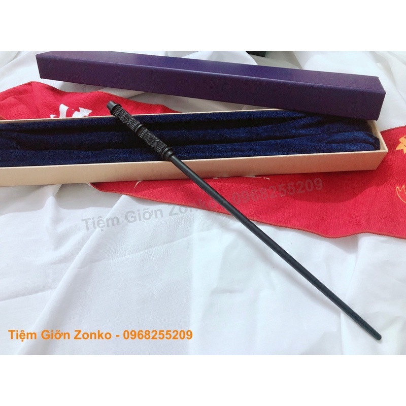 Đũa phép Severus Snape bản cao cấp, lõi kim loại Harry Potter box