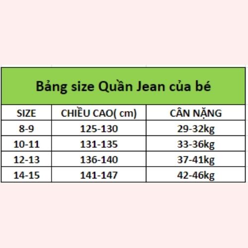 Quần jean trẻ em Yody cạp chun ống suông QJK5011
