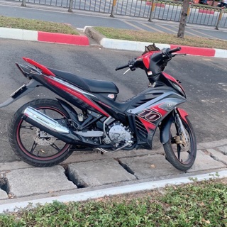 Tem rời exciter 2011-2015 số 10 xám đỏ đen tặng sét tem logo