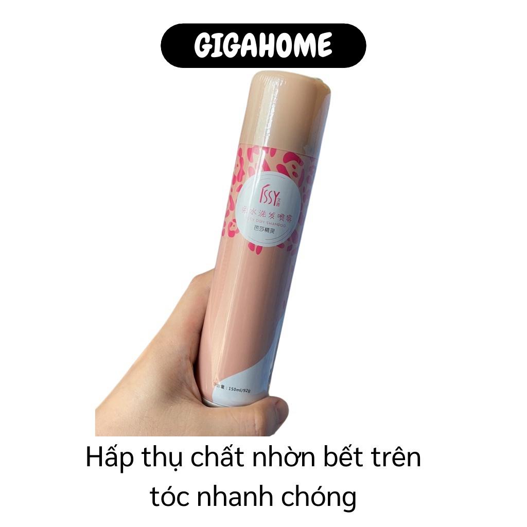 Dầu gội đầu khô  GIÁ VỐN  Chăm sóc tóc - Bình xịt dầu gội khô Issy giúp bạn mau chóng sở hữu mái tóc mượt mà 9303