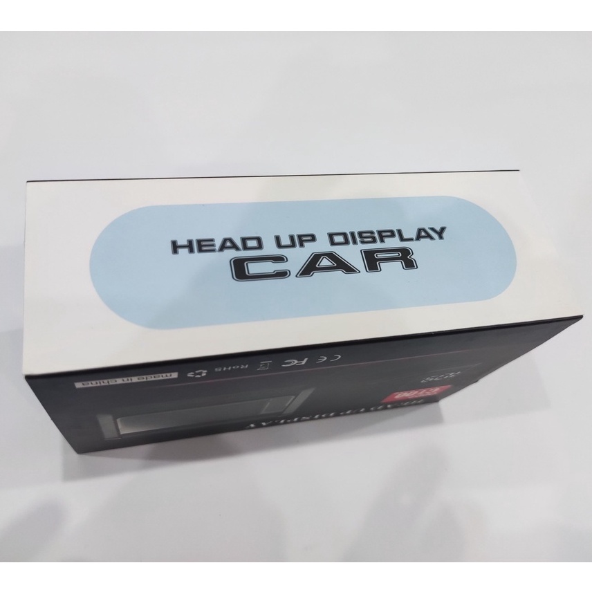 Hud hiển thị tốc độ xe ô tô và cảnh báo C100 tặng kèm dây cable OBD2
