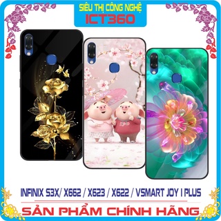 Ốp Lưng kính VSmart Joy 1 Plus - in ảnh theo yêu cầu.