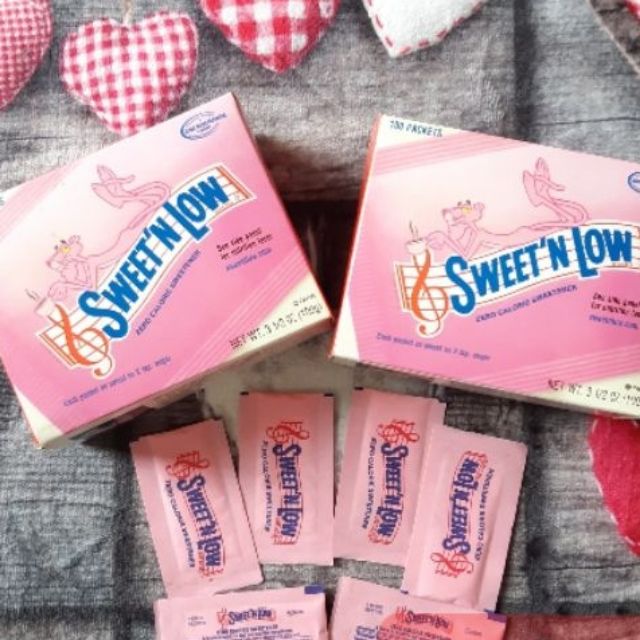 ĐƯỜNG ĂN KIÊNG SWEET'N LOW HỘP 100 GÓI