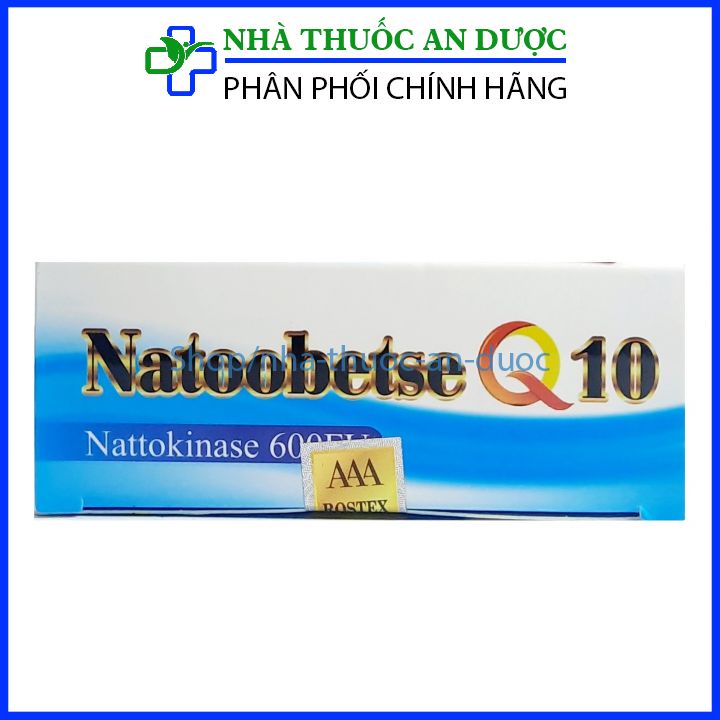 Viên uống Natoobetse Q10 hoạt huyết dưỡng não tăng cường tuần hoàn não – Hộp 30 viên