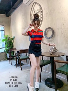 Áo len kẻ QC