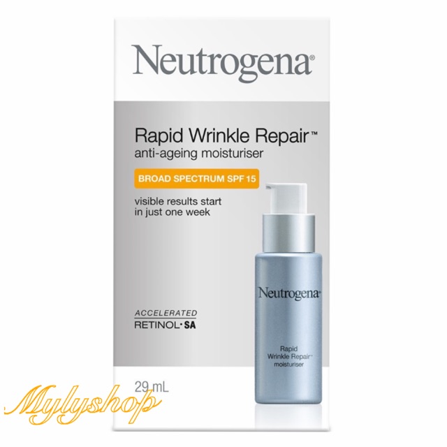 Kem dưỡng ẩm chống lão hoá ban ngày Neutrogena Rapid Wrinkle Repair spf15 29ml Hàng Mỹ