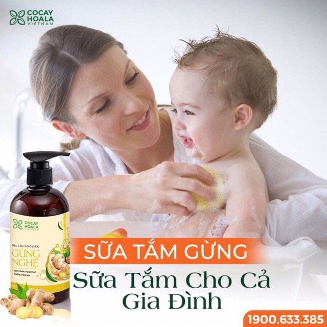 Sữa tắm gừng nghệ 300ml | BigBuy360 - bigbuy360.vn