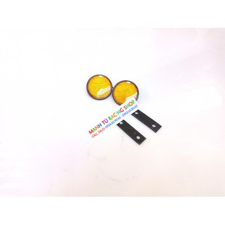 mắt mèo dạ quang bas sắt thẳng