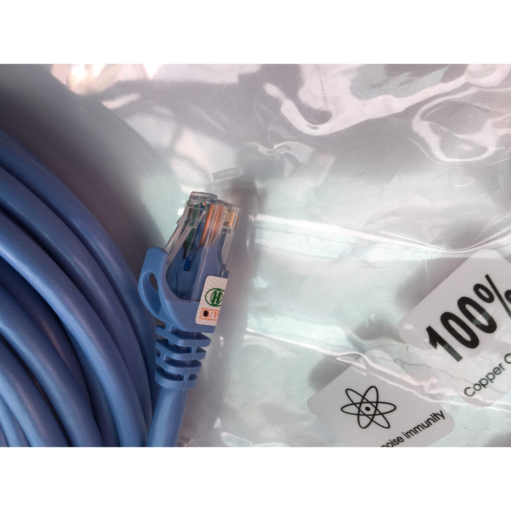 Cáp mạng 10M đúc sẵn UTP Cat 6 Unitek Y-C813ABL tu 3m - 20m có hàng