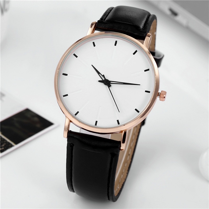 Đồng hồ nam dây da thời trang công sở chính hãng D-ZINER NAD17 mặt tròn tối giản - LINDO