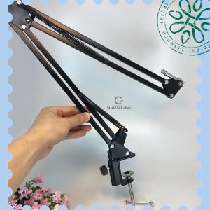 Giá đỡ micro kẹp bàn tiêu chuẩn cho míc thu âm BM900, BM 800, PM 10, AT100