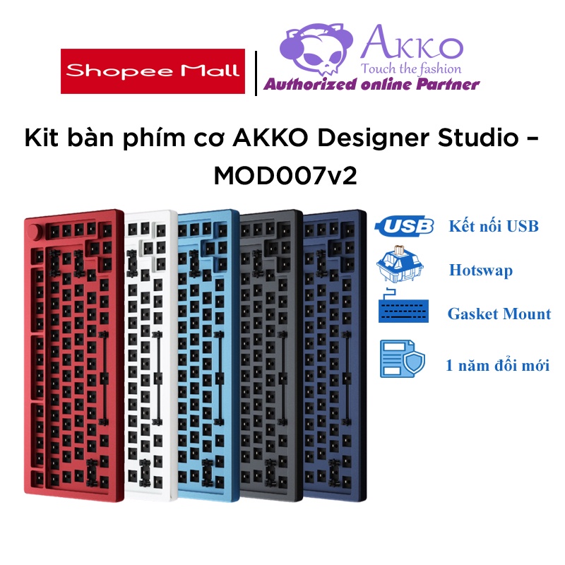 Kit bàn phím cơ AKKO Designer Studio – MOD007 v2