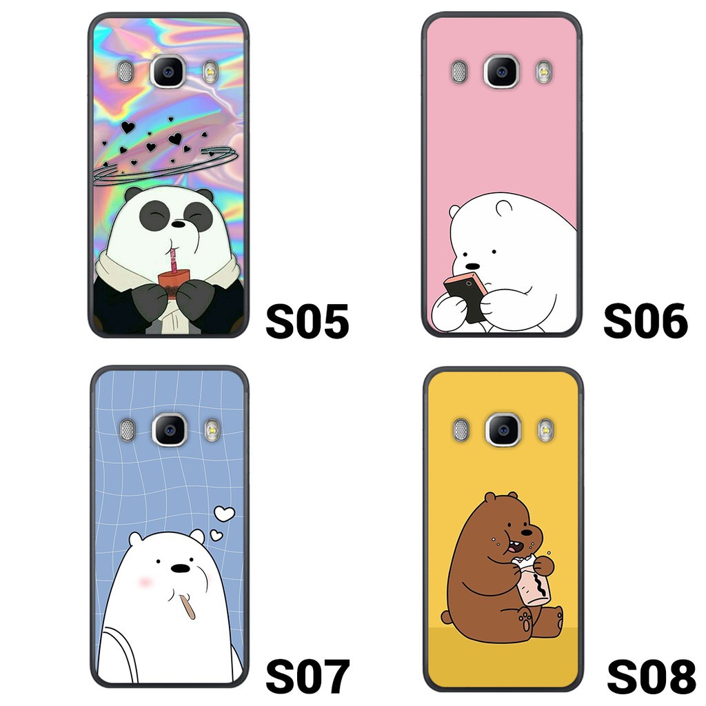 [RẺ VÔ ĐỊCH] ỐP LƯNG SS J2 2016 - J310 - J510 - J710  IN HÌNH WE BARE BEARS - SIÊU BỀN - SIÊU ĐẸP