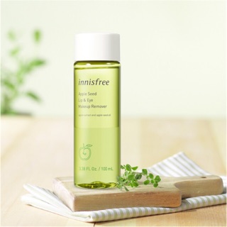 Tẩy trang mắt môi Innisfree Apple seed Lip & Eye Remover  100ml