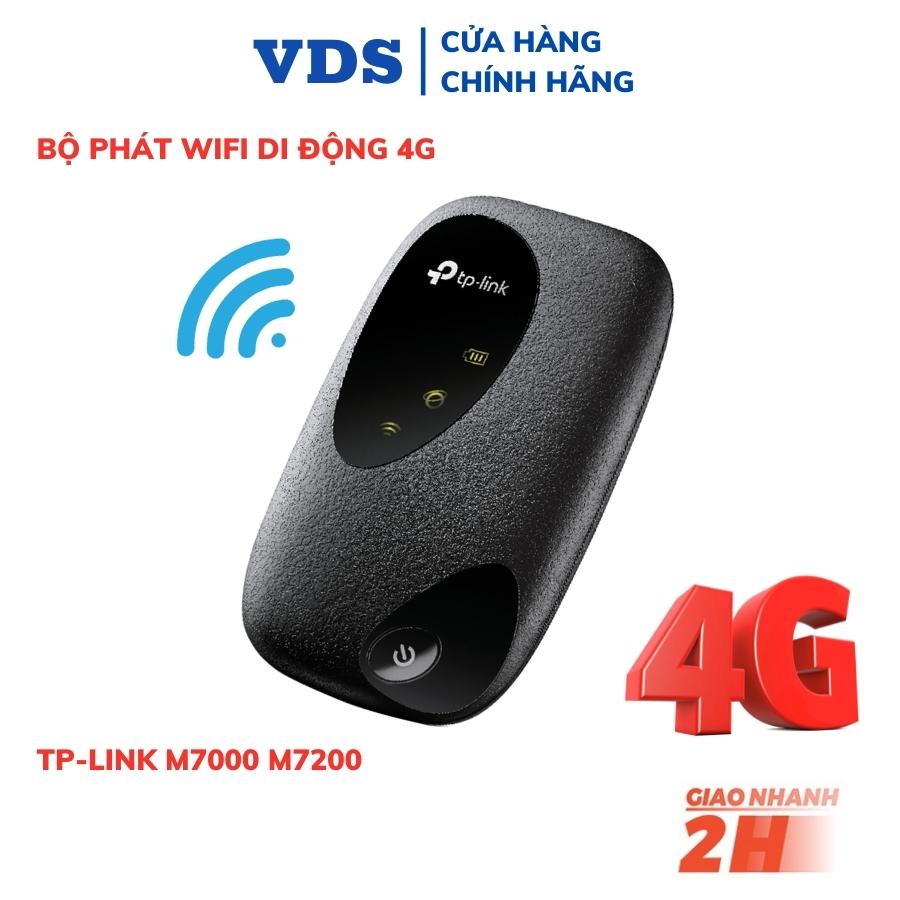 Phát wifi từ sim 4G TP-Link M7000/ M7200 cục phát wifi di động không dây - Hàng Chính Hãng