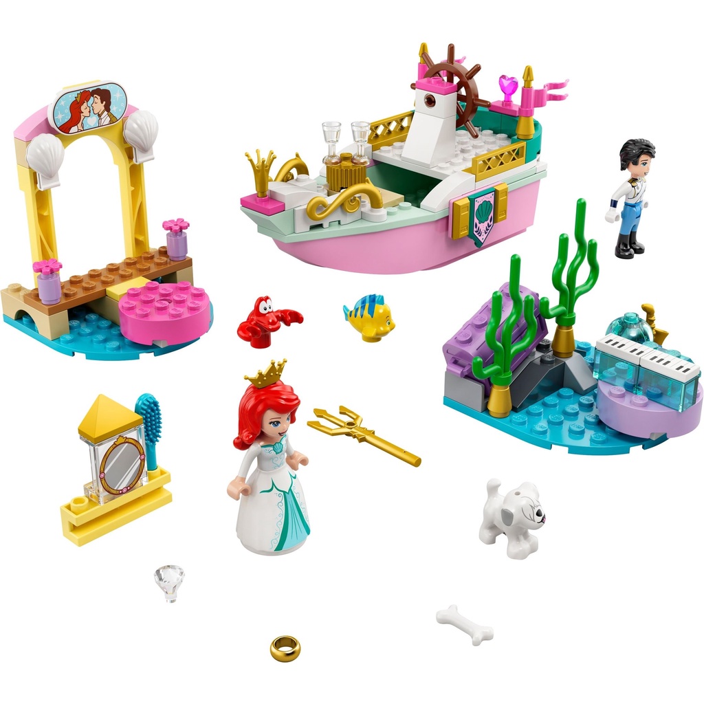 Lego 43191 - Du Thuyền Của Nàng Tiên Cá