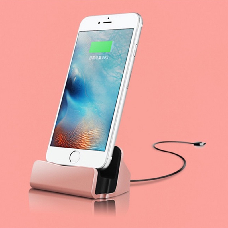 Bộ đế sạc kèm cáp type C tiện lợi cho điện thoại Android