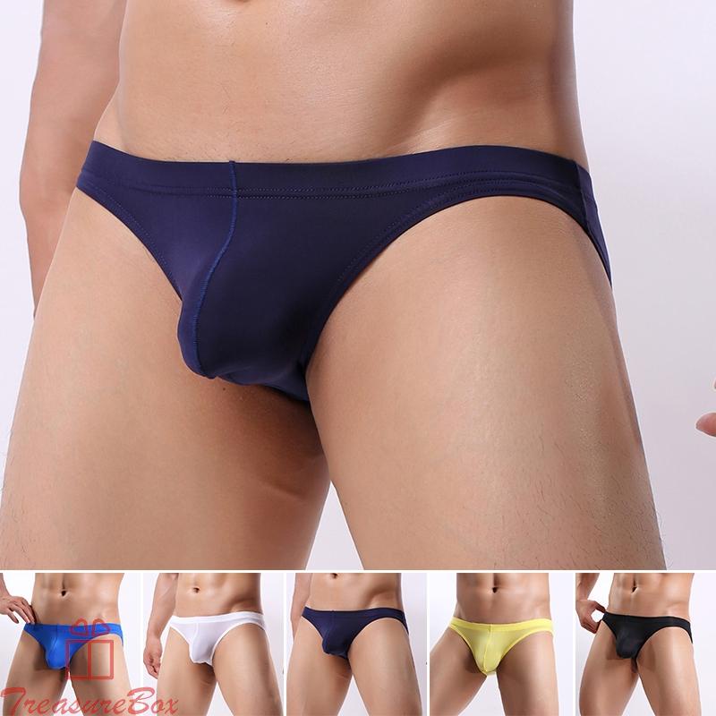 Sexy Mens Sheer Mesh Pouch Thong Tanga Underwear Briefs G-string Swim Underpants