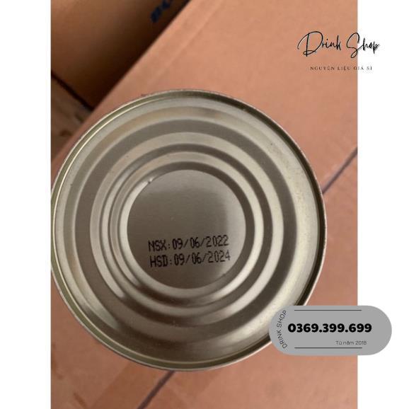 Vải Ngâm Thanh Hà - Lon 580gr, quả trắng - Date 2026