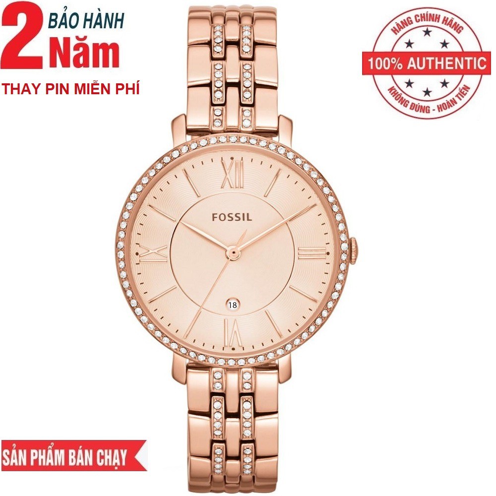 Đồng Hồ Fossil Nữ ES3546 Chính Hãng 36mm (Xách Tay)