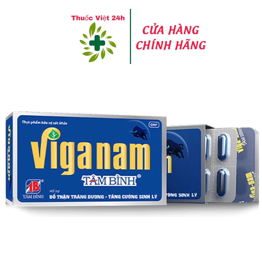 VIGANAM TÂM BÌNH 30v – hỗ trợ sức khỏe sinh lý nam - Thuocviet24h