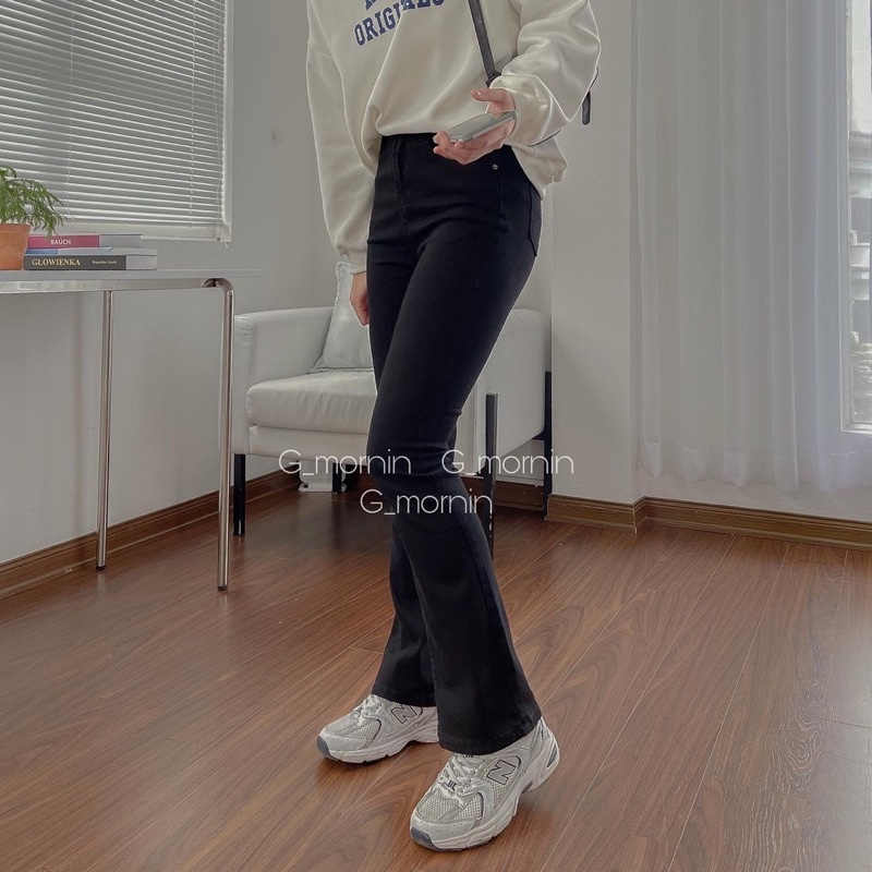 Quần jeans đen QJ0115 - Gmornin