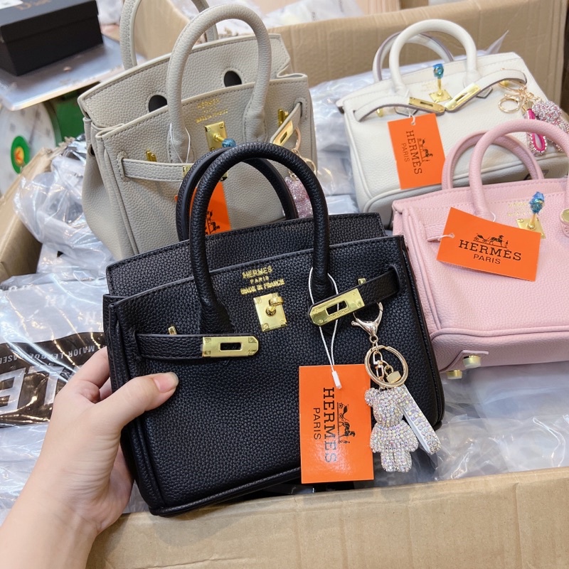 Túi H size 20cm da sần