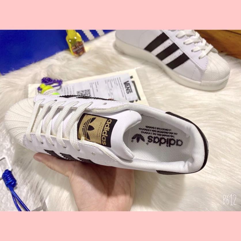 Giày Thể Thao Adidas Superstar Trắng Sọc Đen, giày thể thao Adidas Cao Cấp nam nữ full size 36-43 -Tình Sneaker | BigBuy360 - bigbuy360.vn