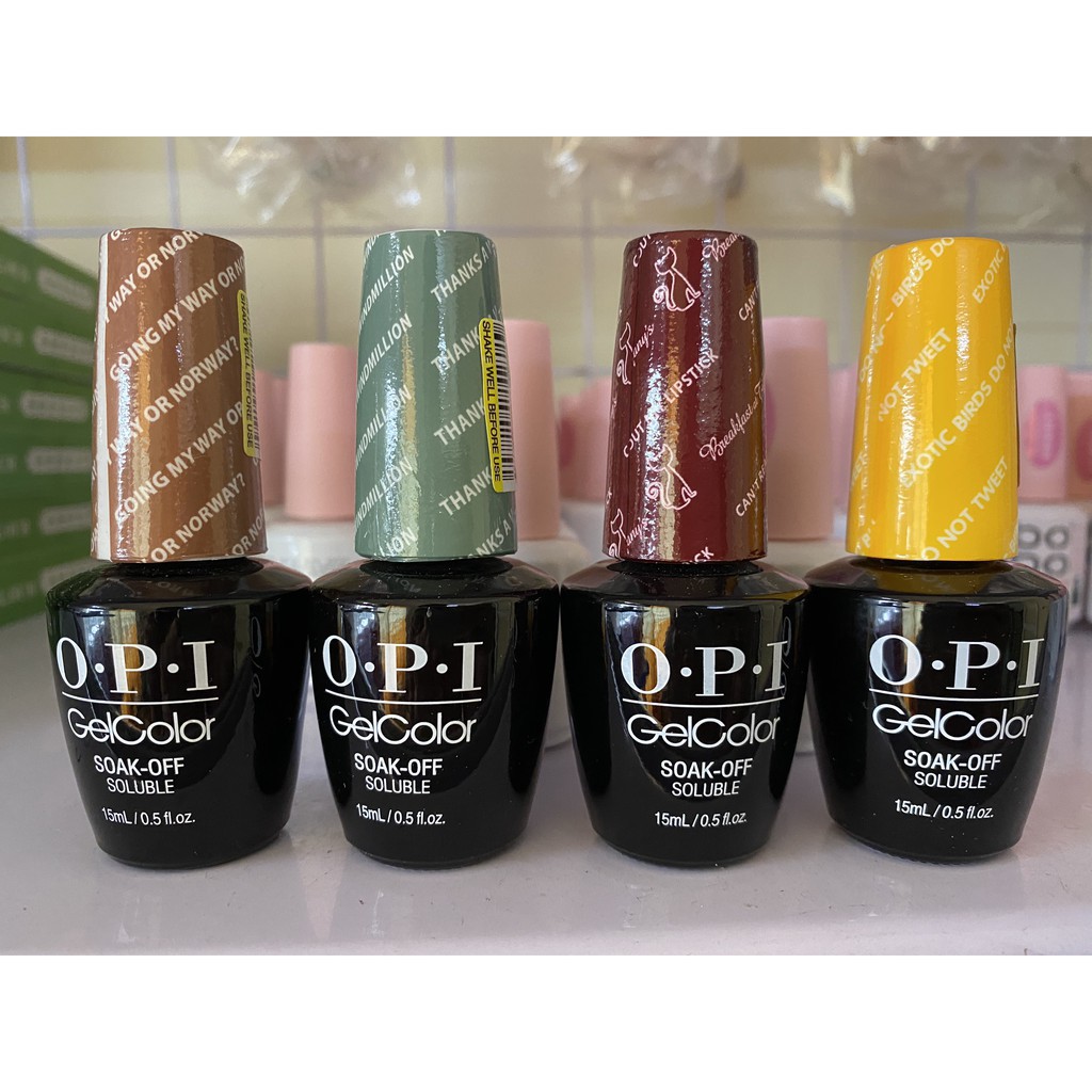 Sơn gel opi , màu sơn quốc dân chai 15ml