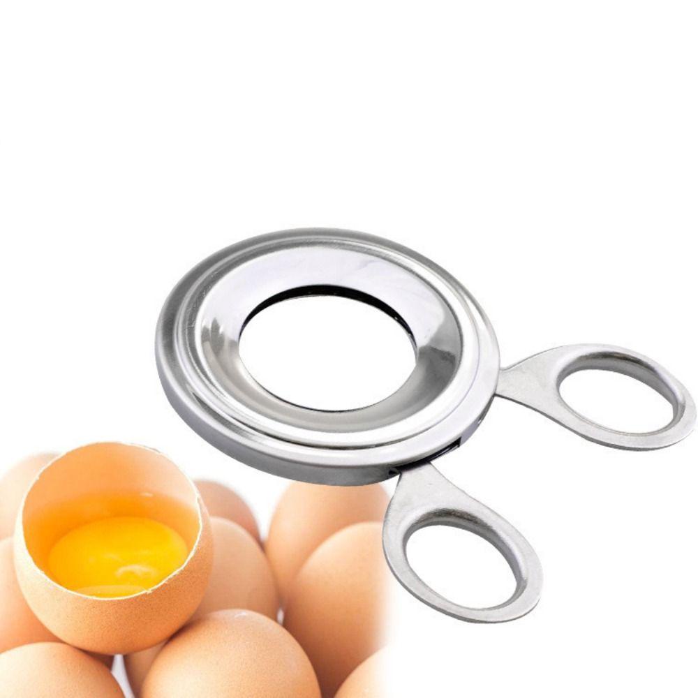 Dụng Cụ Cắt Vỏ Trứng Bằng Thép Không Gỉ Tiện Lợi