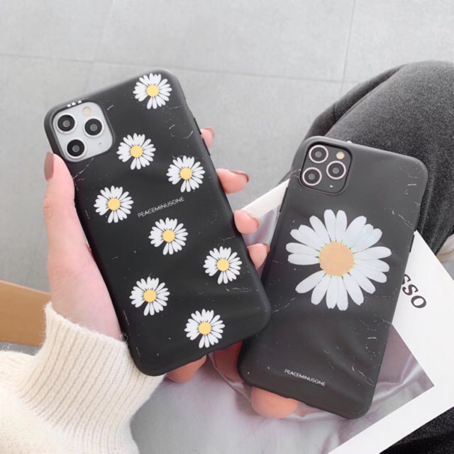Ốp lưng silicon hoa cúc - tiemcuaan