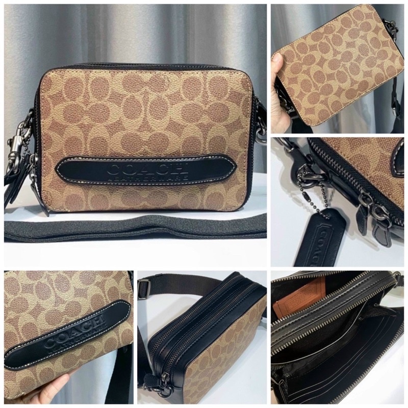 Túi C0ach Charter Crossbody Canvas mềm mại 2 kiểu cầm