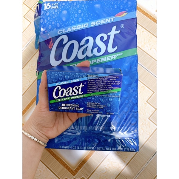 xà bông cục Coast Mỹ ( hàng chuẩn Mỹ 100%)