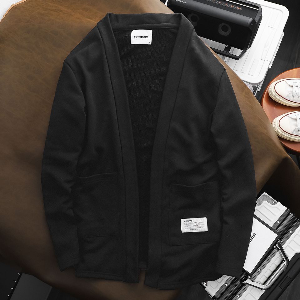 Áo Khoác Cardigan Cyrus Sang Trọng Trơn Basic Phù Hợp Mọi Lứa Tuổi - FAPAS
