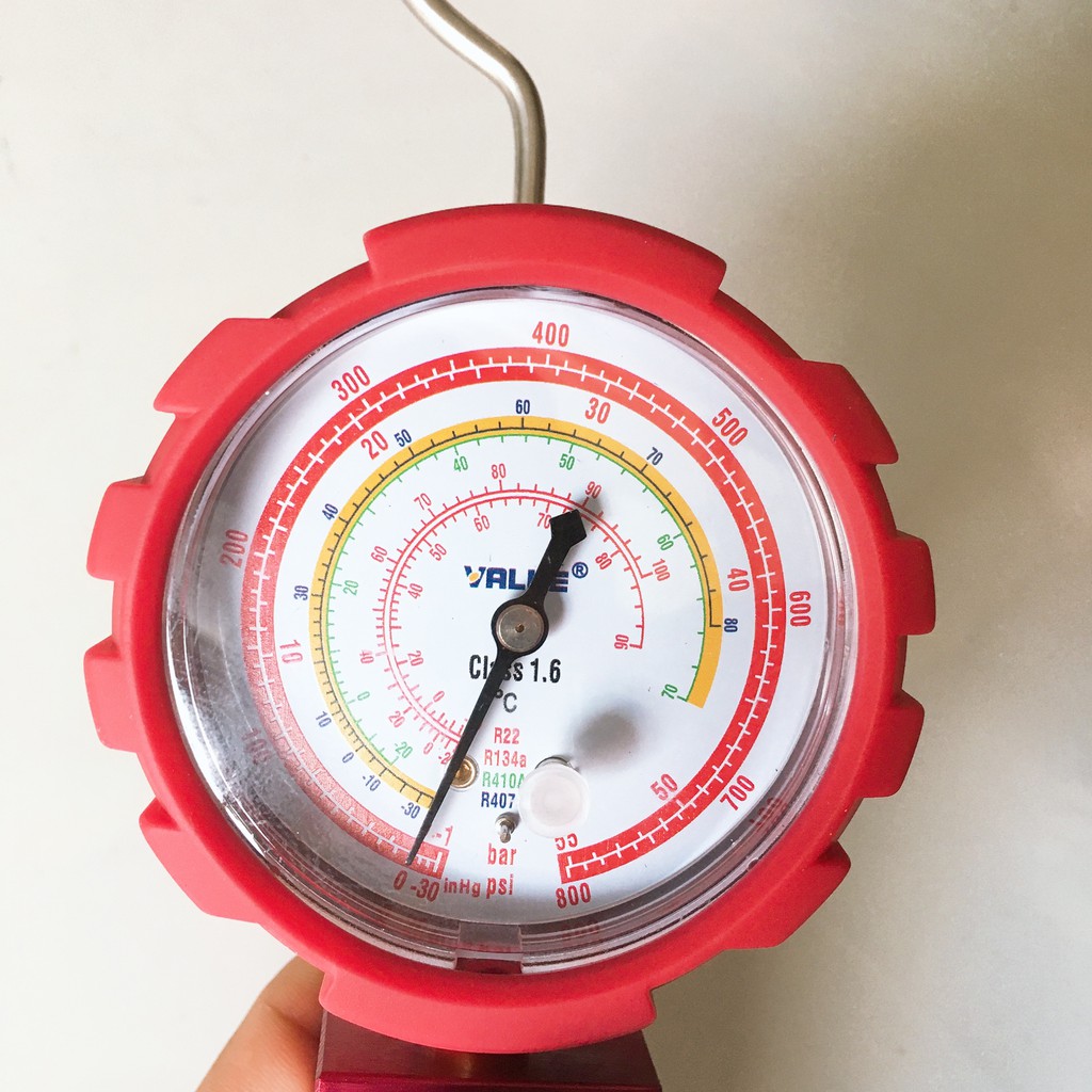 Đồng hồ đo nạp gas đơn Cao áp Value